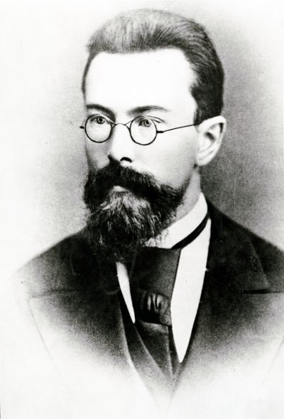 Nikolai Andreyevich Rimsky-Korsakov door Russian Photographer